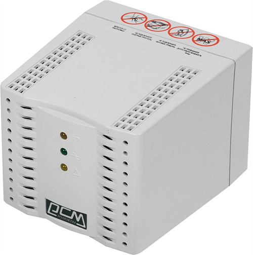 Стабилизатор напряжения Powercom TCA-3000 1500Вт 3000ВА белый TCA-3000