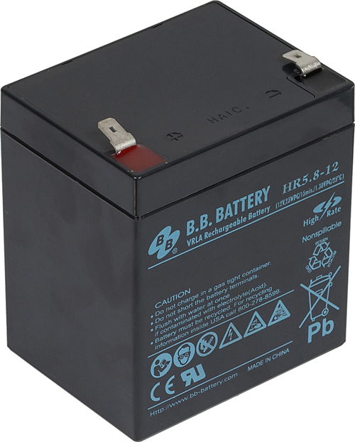 Батарея для ИБП BB HR 5,8-12 12В 5.8Ач 40030