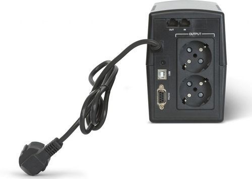 Источник бесперебойного питания Импульс Юниор Смарт 800 480Вт 800ВА черный JS80102