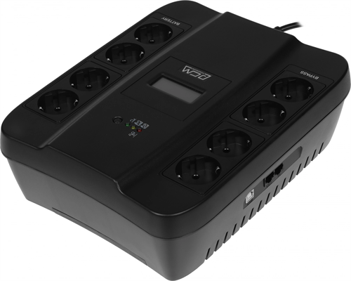 Источник бесперебойного питания Powercom Spider SPD-750U LCD 450Вт 750ВА черный SPD-750U LCD