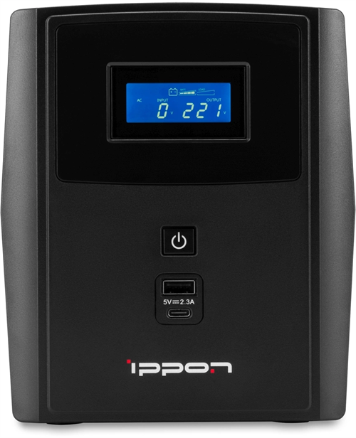 Источник бесперебойного питания Ippon Smart Power Pro II 1600 960Вт 1600ВА черный 1005588