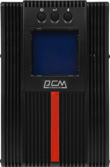 Источник бесперебойного питания Powercom Macan MAC-1000 1000Вт 1000ВА черный MAC-1000