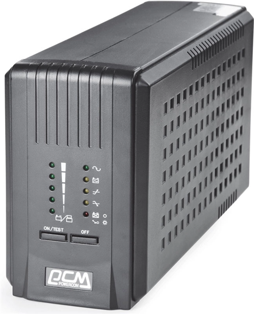Источник бесперебойного питания Powercom Smart King Pro SPT-700-II 560Вт 700ВА черный SPT-700-II