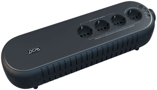 Источник бесперебойного питания Powercom WOW 1000U 500Вт 1000ВА черный WOW-1000U