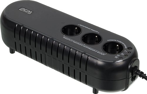 Источник бесперебойного питания Powercom WOW 700U 350Вт 700ВА черный WOW-700U