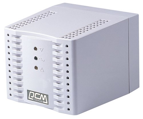 Стабилизатор напряжения Powercom TCA-2000 1000Вт 2000ВА белый TCA-2000