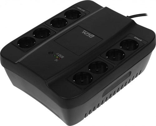 Источник бесперебойного питания Powercom Spider SPD-1000N 550Вт 1000ВА черный SPD-1000N