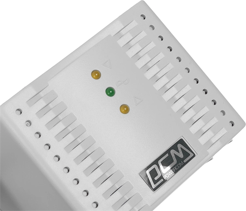 Стабилизатор напряжения Powercom TCA-1200 600Вт 1200ВА белый TCA-1200