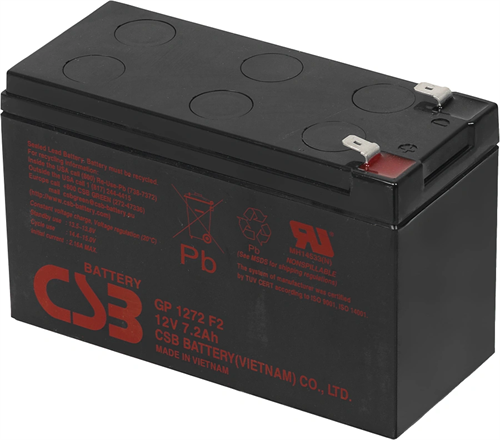 Батарея для ИБП CSB GP1272 F2 12В 7.2Ач GP1272 F2