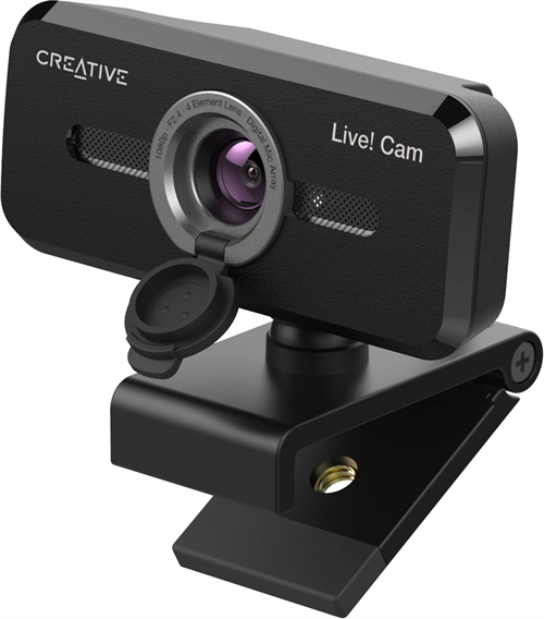 Камера Web Creative Live! Cam SYNC 1080P V2 черный 2Mpix (1920x1080) USB2.0 с микрофоном (73VF088000 73VF088000000