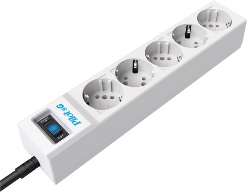 Сетевой фильтр Pilot SG 3м (5 розеток) белый (коробка) 152