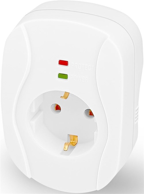 Сетевой фильтр Buro 100SH-Plus-W (1 розетка) белый (коробка) 100SH-PLUS-W