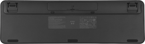 Клавиатура Logitech K950 черный USB беспроводная BT/Radio slim (920-012434) 920-012434