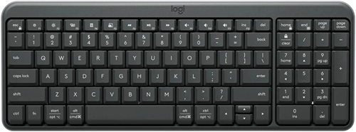 Клавиатура Logitech K250 YR0107 графитовый беспроводная BT slim Multimedia (920-013452) 920-013452