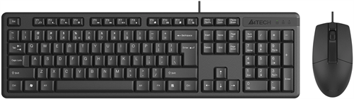 Клавиатура + мышь A4Tech KR-3330 клав:черный мышь:черный USB KR-3330