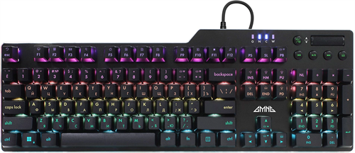 Клавиатура GMNG GG-KB765XP механическая черный USB Multimedia for gamer LED (1901096) 1901096