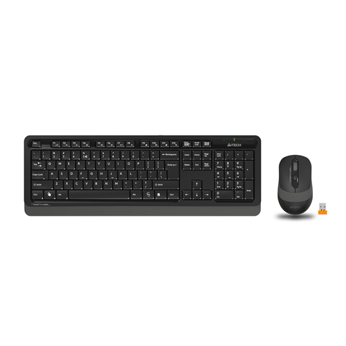 Клавиатура + мышь A4Tech Fstyler FG1010 клав:черный/серый мышь:черный/серый USB беспроводная Multime FG1010 GREY