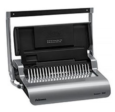 Переплетчик Fellowes Quasar+ (FS-56277) A4/перф.25л.сшив/макс.500л./пластик.пруж. (6-51мм) FS-56277