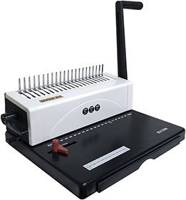 Переплетчик Office Kit B2120N A4/перф.25л.сшив/макс.500л./пластик.пруж. (4.5-51мм) B2120N