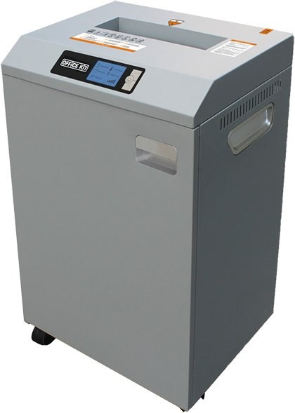 Шредер Office Kit S600 0,8х5 серый (секр.P-7) фрагменты 6лист. 60лтр. OK0805S600