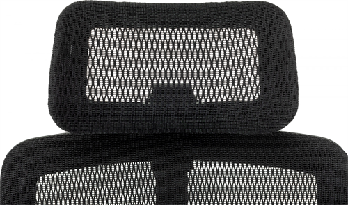 Кресло эргономичное Бюрократ MC-912-H черный сетка с подголов. крестов. металл хром MC-912-H/SIT-M/B