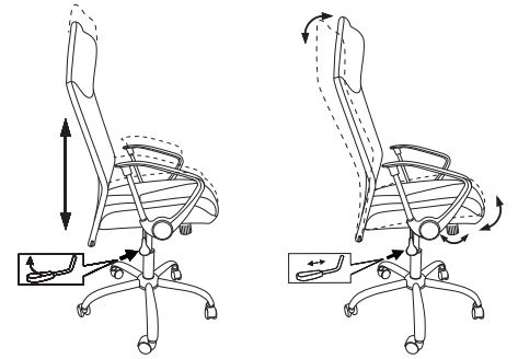 Кресло руководителя Бюрократ CH-600SL черный экокожа/сетка крестов. металл хром CH-600SL/LUX/BLACK