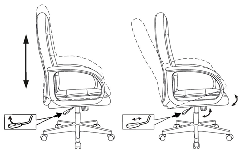Кресло руководителя Бюрократ CH 002 слоновая кость OR-10 экокожа крестов. пластик CH 002 IVORY