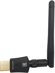 Сетевой адаптер Wi-Fi Digma DWA-AC600E AC600 USB 2.0 (ант.внеш.съем) 1ант. DWA-AC600E