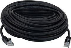 Патч-корд Buro UTP 4 пары cat.5E CCA molded 15м черный RJ-45 (m)-RJ-45 (m) 42012