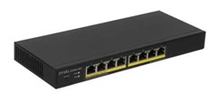 Коммутатор Zyxel GS1900-8HP-EU0103F (L2) 8x1Гбит/с 8PoE+ 70W управляемый GS1900-8HP-EU0103F