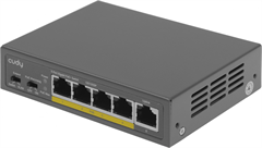Коммутатор Cudy GS1005P (L2) 5x1Гбит/с 5PoE 60W неуправляемый GS1005P
