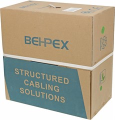 Кабель сетевой FTP 4 пары cat.5E solid 0.5мм CCA 305м 42077