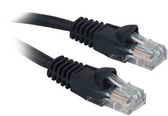 Патч-корд Buro UTP 4 пары cat.5E CCA molded 20м черный RJ-45 (m)-RJ-45 (m) 42106