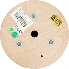 Кабель сетевой UTP 4 пары cat.5E solid 0.50мм CCA 305м черный outdoor 42110