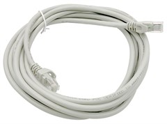 Патч-корд Buro UTP-6-3M-G UTP 4 пары cat.6 CCA molded 3м серый RJ-45 (m)-RJ-45 (m) UTP-6-3M-G