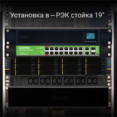 Коммутатор Digma DSP216G-2G-2S-R300 (L2) 18x1Гбит/с 2SFP 16PoE 16PoE+ 2PoE++ 300W неуправляемый DSP216G-2G-2S-R300
