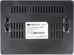 Коммутатор Origo OS1116 OS1116/A1A (L2) 16x100Мбит/с неуправляемый OS1116/A1A