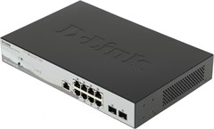 Коммутатор D-Link DGS-1210-10P/ME/A1A 8x1Гбит/с 2SFP 8PoE управляемый DGS-1210-10P/ME/A1A