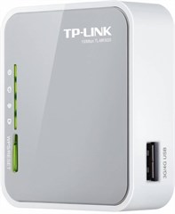 Роутер беспроводной TP-Link TL-MR3020 N300 10/100BASE-TX/4G ready белый TL-MR3020