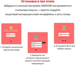 Роутер беспроводной Mercusys MW325R N300 10/100BASE-TX белый MW325R