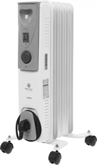 Радиатор масляный Royal Clima Siena ROR-S5-1000M 1000Вт белый/серый ROR-S5-1000M