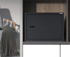 Сейф мебельный Deli Srock ET562 250x350x250мм ключевой ET562