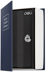Сейф-книга Deli ET640 180x115x55мм ключевой ET640