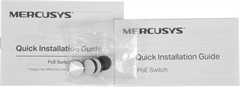 Коммутатор Mercusys MS110P (L2) 10x100Мбит/с 8PoE+ 65W неуправляемый MS110P