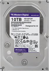 Жесткий диск WD SATA-III 10TB WD102PURP Surveillance Purple Pro (7200rpm) 512Mb 3.5