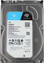 Жесткий диск Seagate SATA-III 1TB ST1000VX013 Surveillance Skyhawk 4KN (5400rpm) 256Mb 3.5