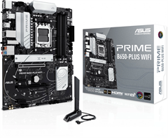 Материнская плата Asus PRIME B650-PLUS WIFI Socket AM5 AMD B650 4xDDR5 ATX AC`97 8ch(7.1) 2.5Gg RAID PRIME B650-PLUS WIFI