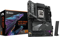 Материнская плата Gigabyte X870 AORUS ELITE WIFI7 Socket AM5 AMD X870 4xDDR5 ATX AC`97 8ch(7.1) 2.5G X870 A ELITE WIFI7