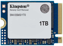 Накопитель SSD Kingston PCIe 4.0 x4 1000GB SNV3SM3/1T0 NV3 M.2 2230 SNV3SM3/1T0