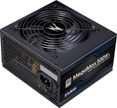 Блок питания Zalman ATX 500W ZM500-TXII V2 80+ (20+4pin) APFC 120mm fan 6xSATA RTL ZM500-TXII V2